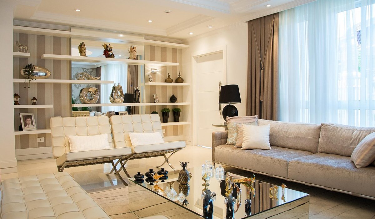 Painting Shelves to Match or Contrast Your Walls